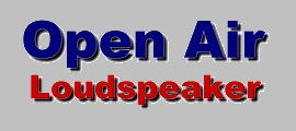 Logo Open Air Loudspeaker