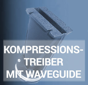 Kompressions-Treiber mit Waveguide